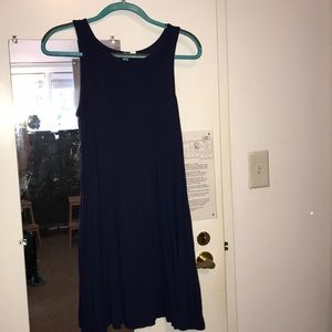 Navy blue dress